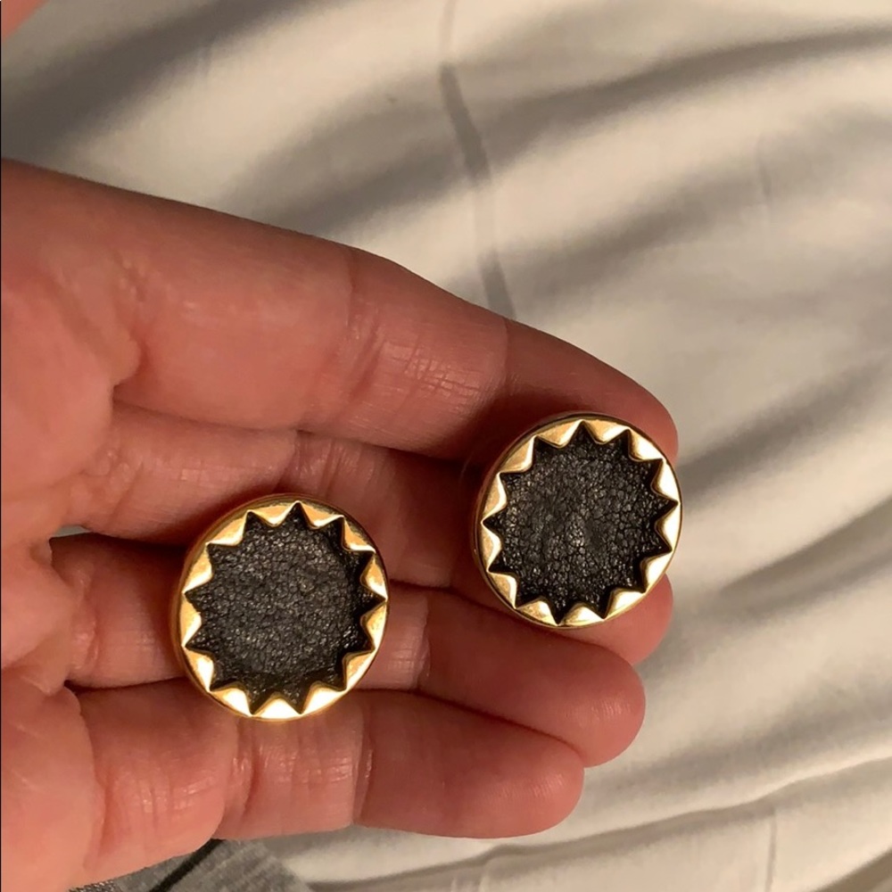 House of Harlow sunburst earrings